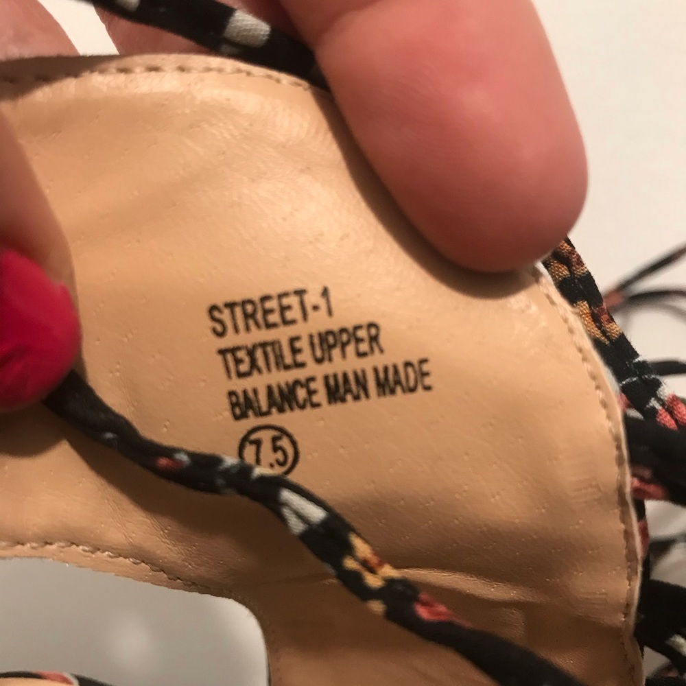 Brand New Floral Sandals - Picture 5 of 8